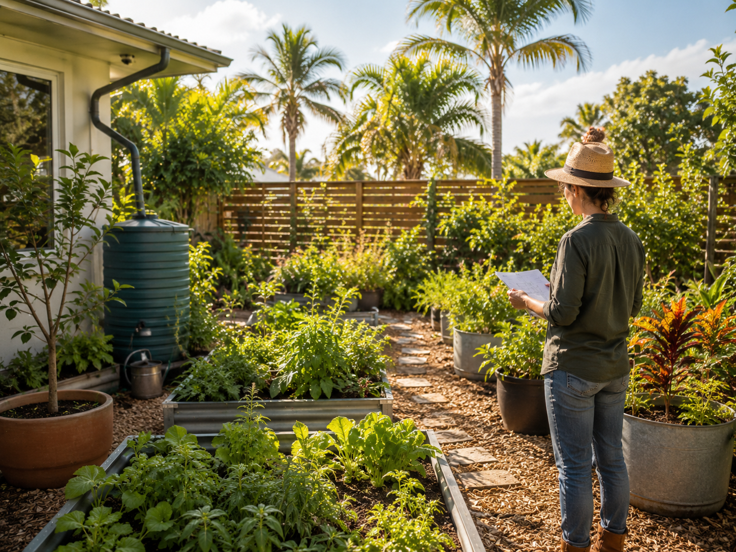 Tropicaire Homestead guide card for Freeze Damage in Florida Food Forests.
